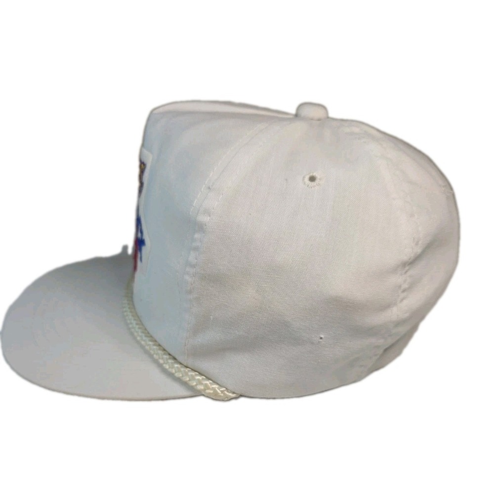 Vintage LA Lakers Back to Back 87/88 NBA Basketball Champions Hat Snapback White - Picture 3 of 10